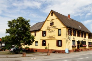 Il ristorante "Zur Krone" di proprietà della mia famiglia dal 1840 dove sono cresciuto